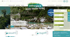 Desktop Screenshot of dolina-soce.com